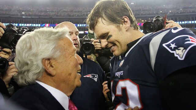 Patriots-Owner Kraft: Brady "ist wie ein Sohn"