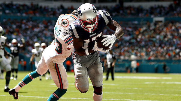 Touchdown von Antonio Brown bei Patriots-Debüt