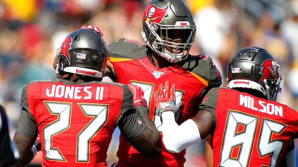 Buccaneers schocken Rams mit einem Rekord