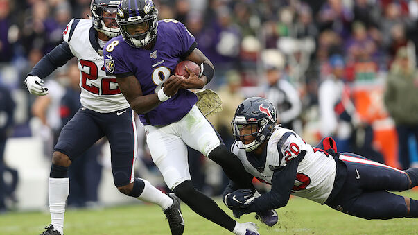 NFL: Baltimore Ravens überrollen Houston Texans