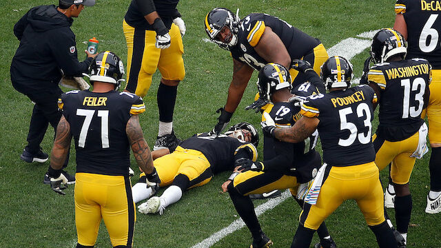 Schock: Steelers-QB brutal ausgeknockt