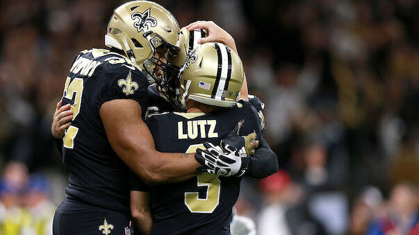 NFL: Saints-Sieg in letzter Sekunde