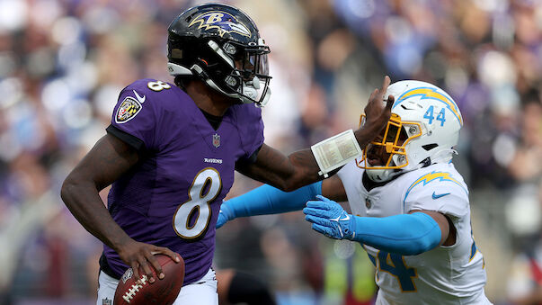 Baltimore Ravens überrollen L.A. Chargers