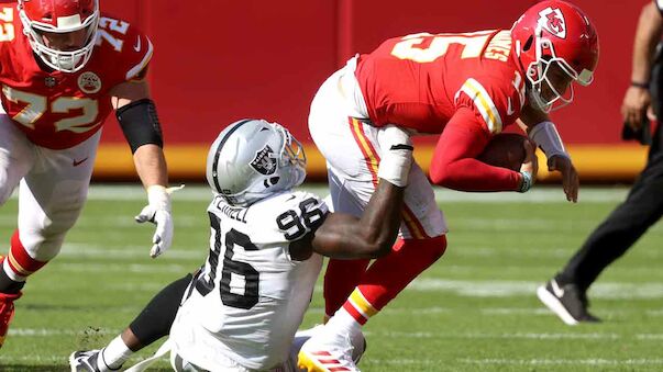 Las Vegas Raiders schocken Kansas City Chiefs