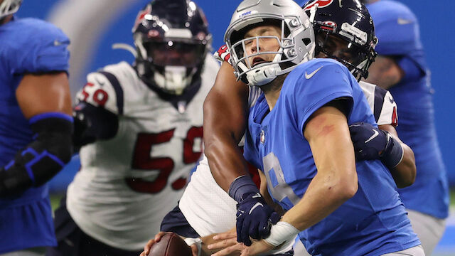 Texans kochen Lions zu Thanksgiving ab