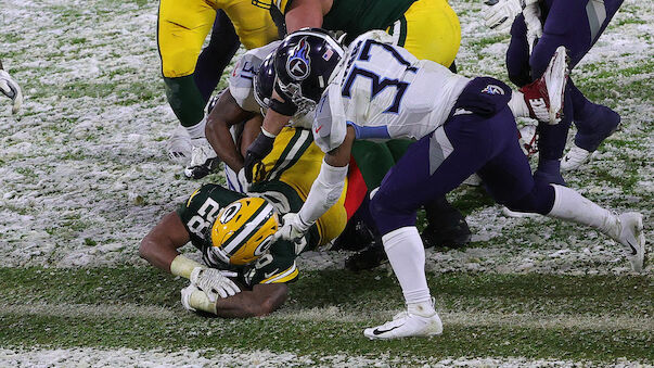 NFL: Packers siegen im Schneegestöber gegen Titans