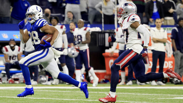 Siegesserie der Patriots reißt gegen Colts