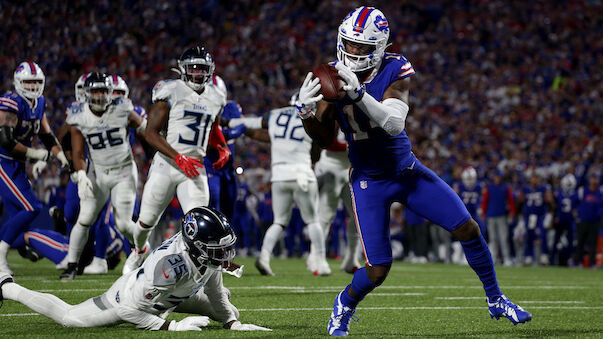 Drei Diggs-Touchdowns bei Bills-Sieg gegen Titans