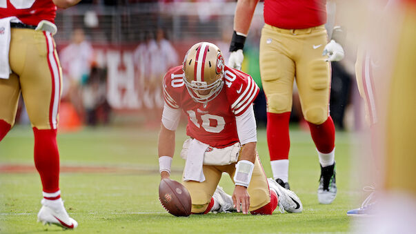 Saison-Aus für 49ers-Quarterback Jimmy Garoppolo