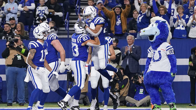 Raimanns Colts nur mehr einen Sieg von NFL-Playoffs entfernt