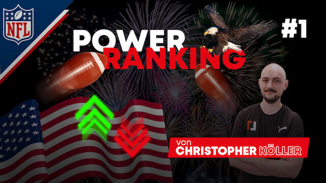 NFL: Das Power Ranking vor dem Saisonstart