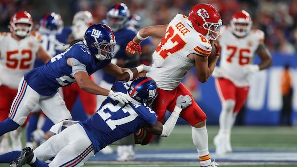 NFL: Kansas City Chiefs holen gegen Giants ersten Sieg