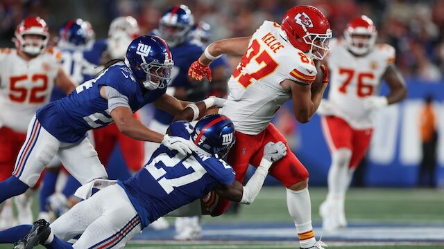 NFL: Kansas City Chiefs holen gegen Giants ersten Sieg