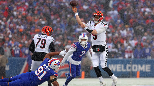 Eiskalt! Cincinnati Bengals eliminieren die Buffalo Bills