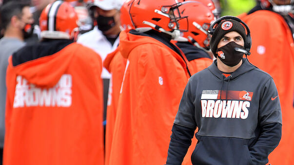 Browns-Coach vor Playoffs an Corona erkrankt