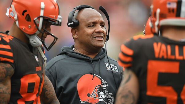 Cleveland Browns feuern Head Coach Hue Jackson