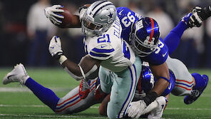 NFL: Dallas startet mit Sieg gegen die Giants