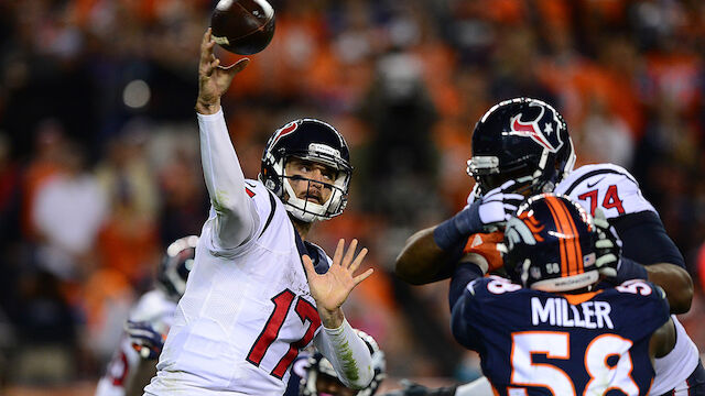 Broncos fertigen die Texans ab