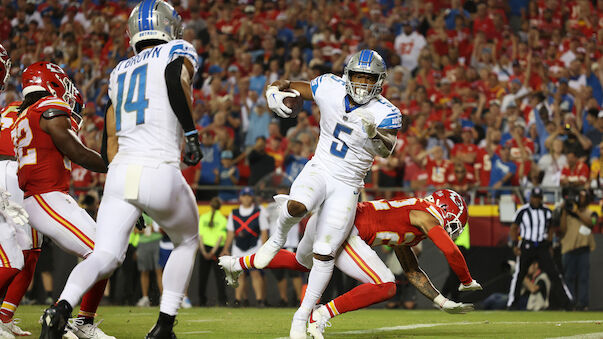 Lions schocken Chiefs im Season Opener der NFL