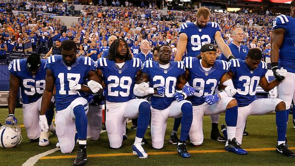 NFL-Teams mit massivem Protest bei US-Hymne