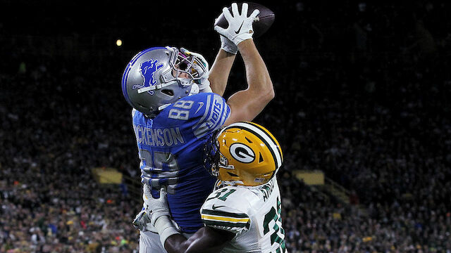 Green Bay ringt die Lions nieder