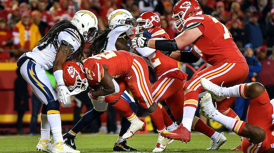 NFL: Chiefs bezwingen Chargers, Lions siegen