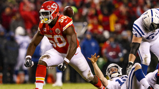 Justin Houston unterschreibt in Indianapolis