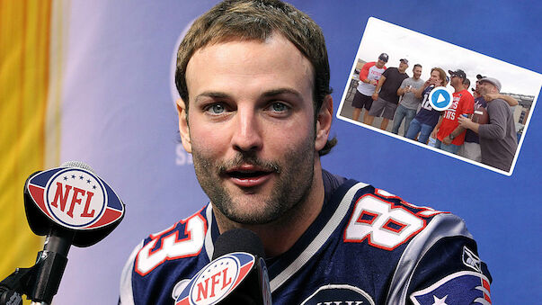 Welker verkleidet sich als Tom Brady