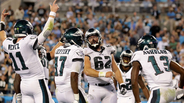 Newton-Turnover bescheren Eagles Sieg in Charlotte