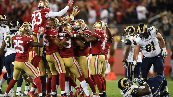 San Francisco 49ers fertigen die L.A. Rams ab