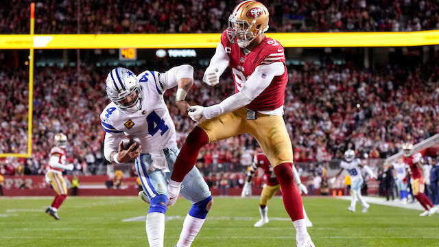 NFL-Playoffs: Spannung bis zum Schluss bei 49ers vs. Cowboys