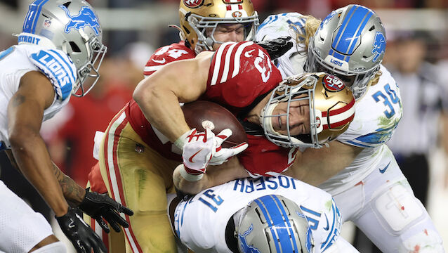 Irrer Thriller zwischen 49ers und Lions um Super Bowl