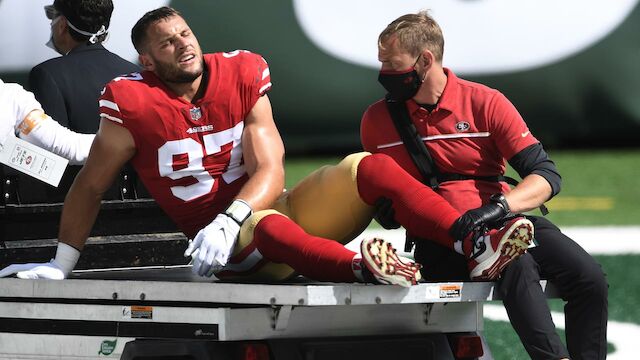 Verletzungs-Reigen in der NFL