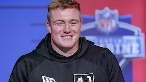 NFL Combine: Bernhard Raimann untermauert Status