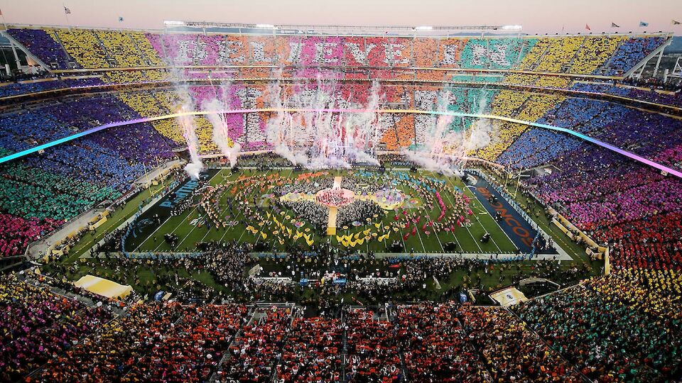 Super Bowl 50 - Die Bilder der Halftime-Show