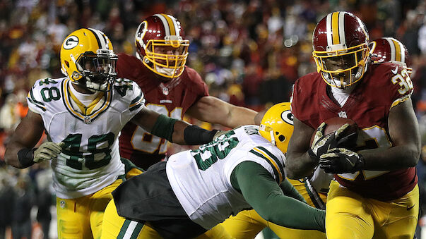 Green Bay geht auch in Washington unter