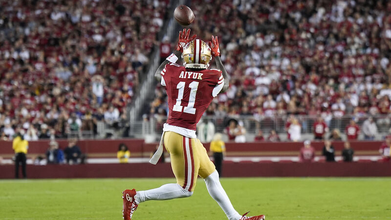 #30 - Brandon Aiyuk (San Francisco 49ers)