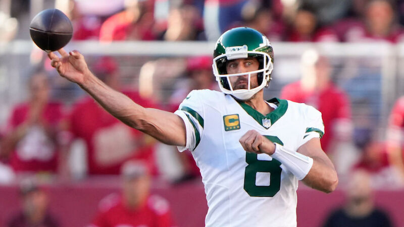 #18 - Aaron Rodgers (New York Jets)