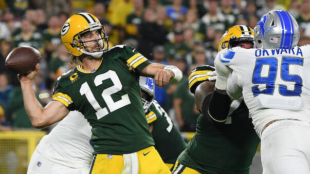 Packers gelingt gegen Lions Befreiungsschlag