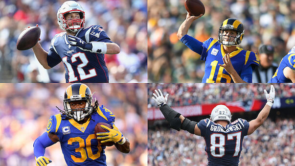 Super Bowl LIII: Die Stars von Rams und Patriots