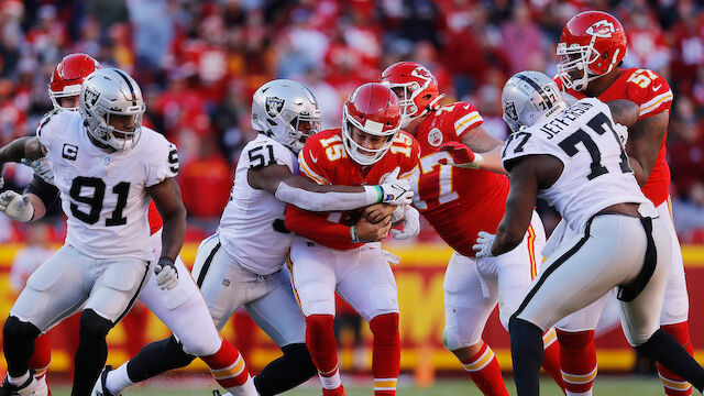 Chiefs beeindrucken mit 48:9 über die Raiders