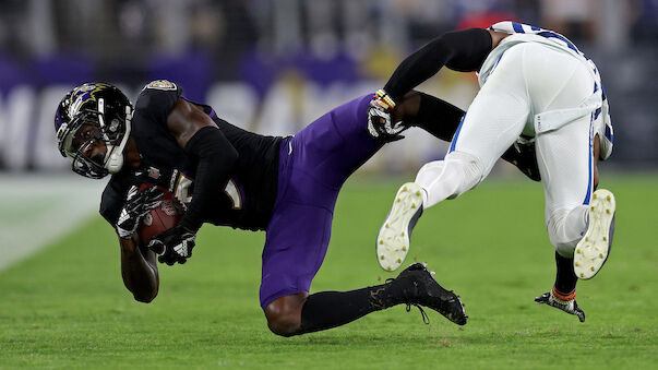 Ravens zwingen Colts doch noch in die Knie