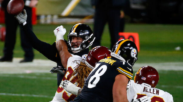 Washington fügt Steelers erste Niederlage zu