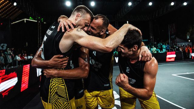Team Vienna gewinnt 3x3-Turnier in Kasachstan