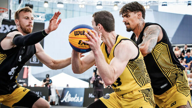 3x3-Basketball: Team Vienna holt zweiten Platz in Edmonton