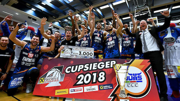 Kapfenberg Bulls verteidigen Cup-Titel