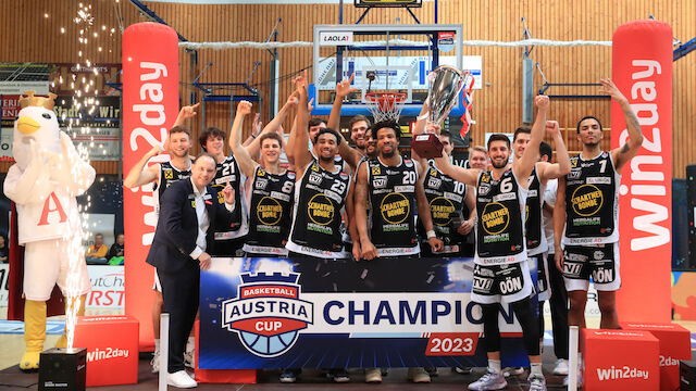 Gmunden krönt sich zum Basketball-Cupsieger