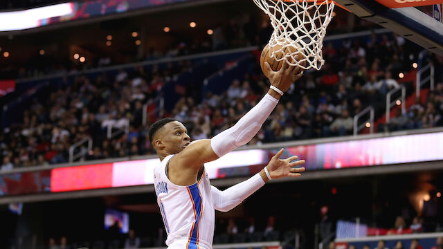 Westbrook bei OKC-Sieg verletzt