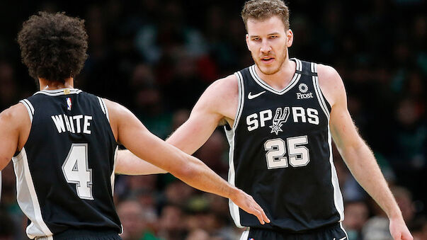 Double-Double von Pöltl bei 119:124 der Spurs