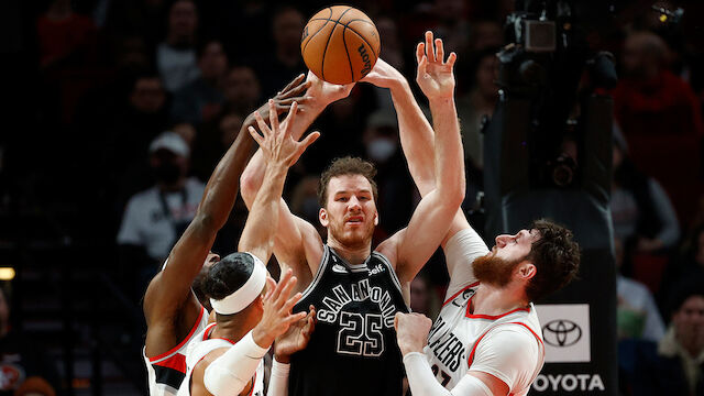 Pöltl und Spurs verlieren auch in Portland